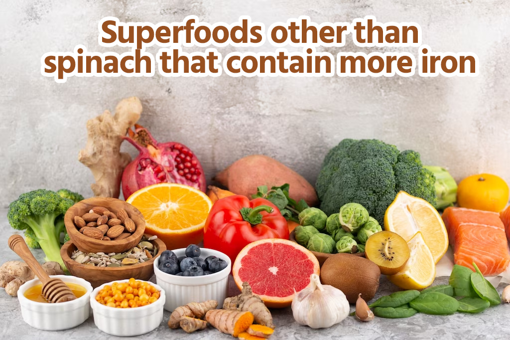 Iron is an important nutrient which is required for various vital functioning of the body. Iron is needed for the production of hemoglobin, a protein in red blood cells which carries pure and oxygenated blood from the lungs to the entire body. It is also needed for production of hormones and supports your immune system. Though spinach has thought to be one the greatest source of iron there are other foods too which contain ample of iron content and are tasty too! Let’s list them: 1)Whole grains: Millets, quinoa, oats, brown rice all contain iron. Consuming them at least once a day can help you with your iron deficiency. 2)Chicken and sea food: Including chicken, clams, oysters, shellfish regularly in your diet will ensure your hemoglobin levels stays above average. They will also increase your protein, omega 3 fatty acids levels in the body. 3)Nuts and dried fruits: Pistachios, cashew nuts, almonds in nuts, and dried prunes, apricots are a rich source of iron. You can carry and have them as a small snack easily, be it anywhere!! 4)Legumes: Legumes like lentils, peas, chickpea, soyabean are not only high in protein and fiber but also loaded with iron. Daily consumption of them in our diet proves to be really helpful for any kind deficiencies. 5)Seeds: When we talk about seeds, chia seeds, flax seeds, pumpkin seeds when consumed on a day to day basis provide us with iron along with vitamin A, calcium, magnesium and phosphate. They are said to be pocket power packs filled with energy. 6)Dark chocolate: Last but not the least, Chocolates!! Who said chocolates only contain calories and no health benefits. Sources of iron can also be exciting and delicious. So yes you heard it right, eating chocolate after every meal in a controlled manner limitedly can add to your iron reserves and may help you combat your iron deficiency and elevate your mood.